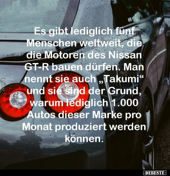 Es gibt lediglich fünf Menschen weltweit, die die Motoren.. - Lustige Bilder | DEBESTE.de