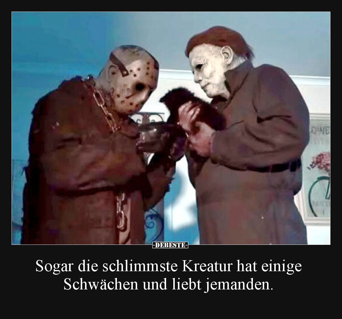 Sogar die schlimmste Kreatur hat einige Schwächen und.. - Lustige Bilder | DEBESTE.de