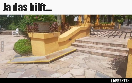 Ja das hilft...