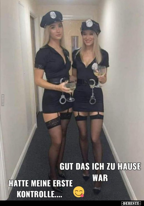 Gut, dass ich zu Hause war..