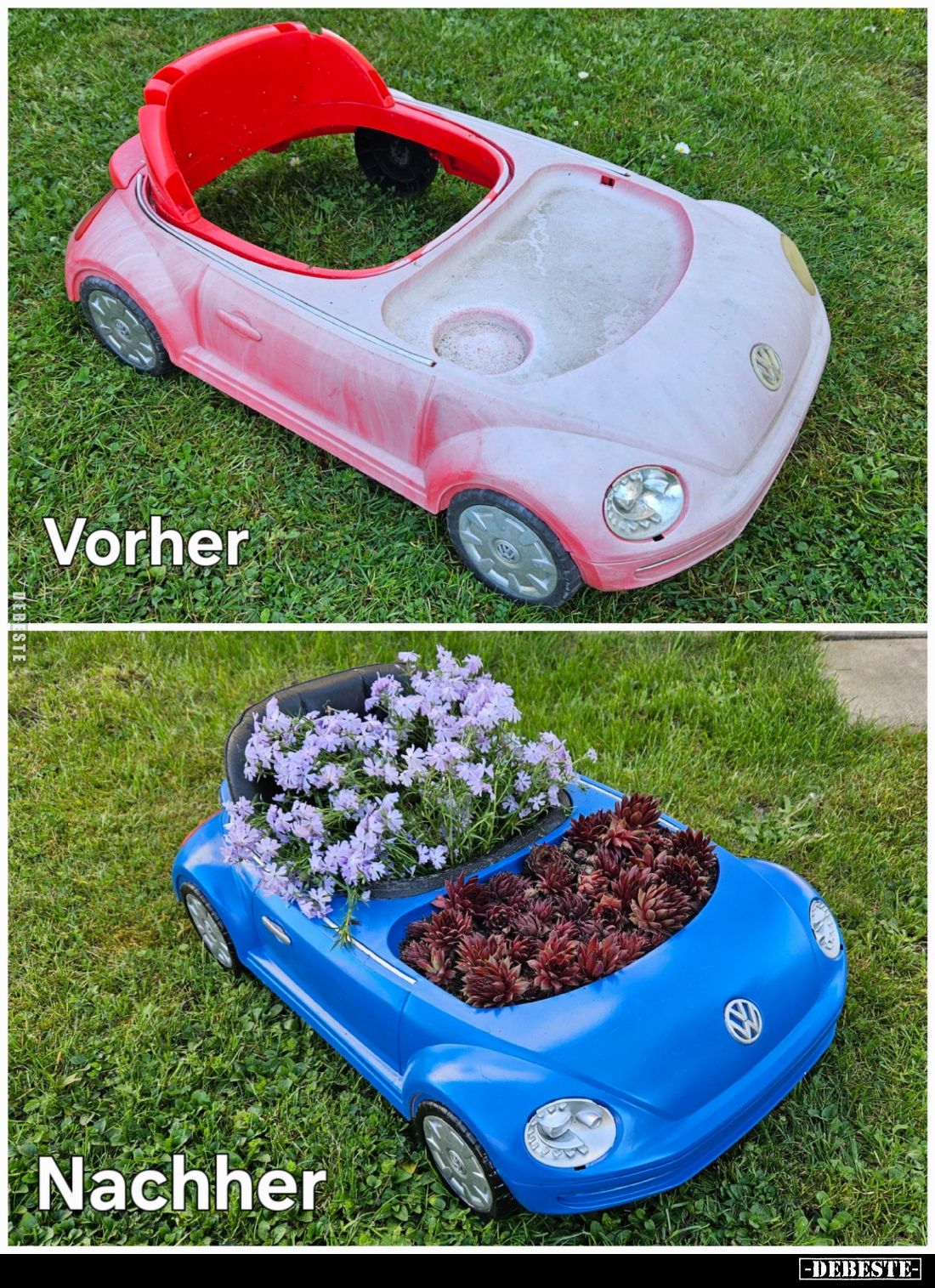 Vorher 
/
Nachher