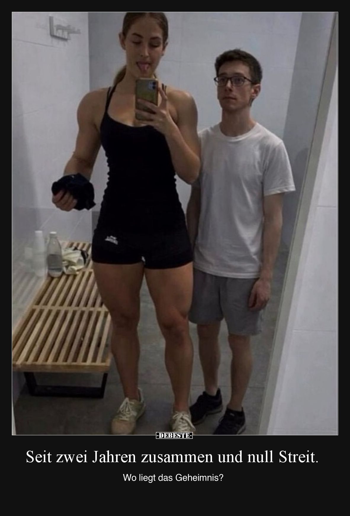 Seit zwei Jahren zusammen und null Streit... - Lustige Bilder | DEBESTE.de