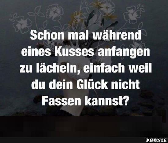 Schon mal während eines Kusses anfangen zu lächeln.. - Lustige Bilder | DEBESTE.de