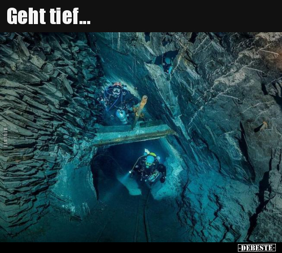 Geht tief...