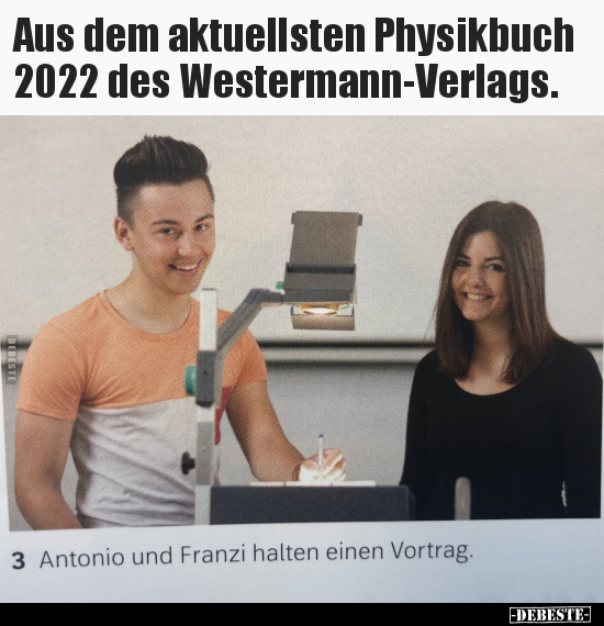 Aus dem aktuellsten Physikbuch 2022 des.. - Lustige Bilder | DEBESTE.de