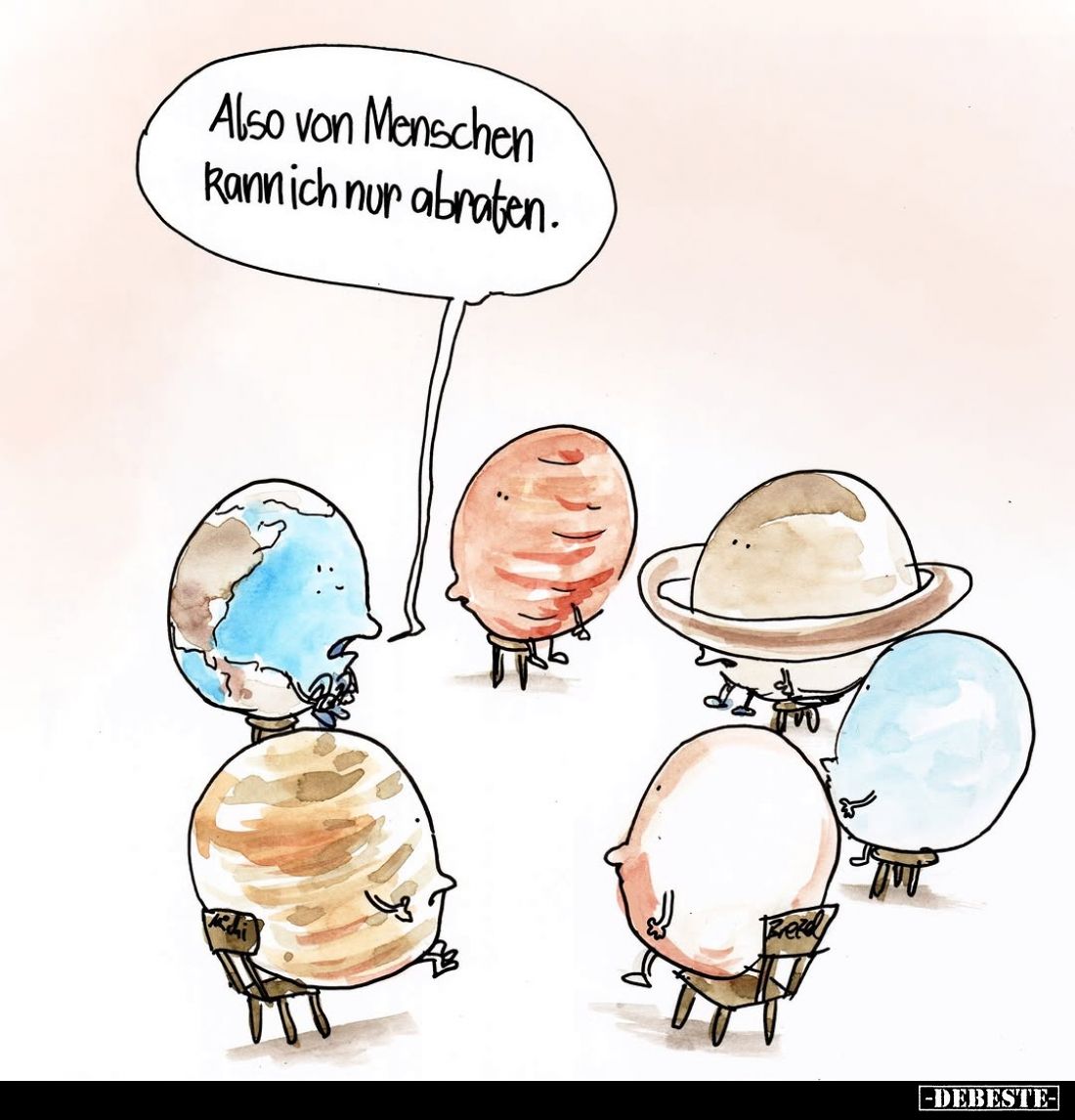 Also von Menschen kann ich nur abraten.