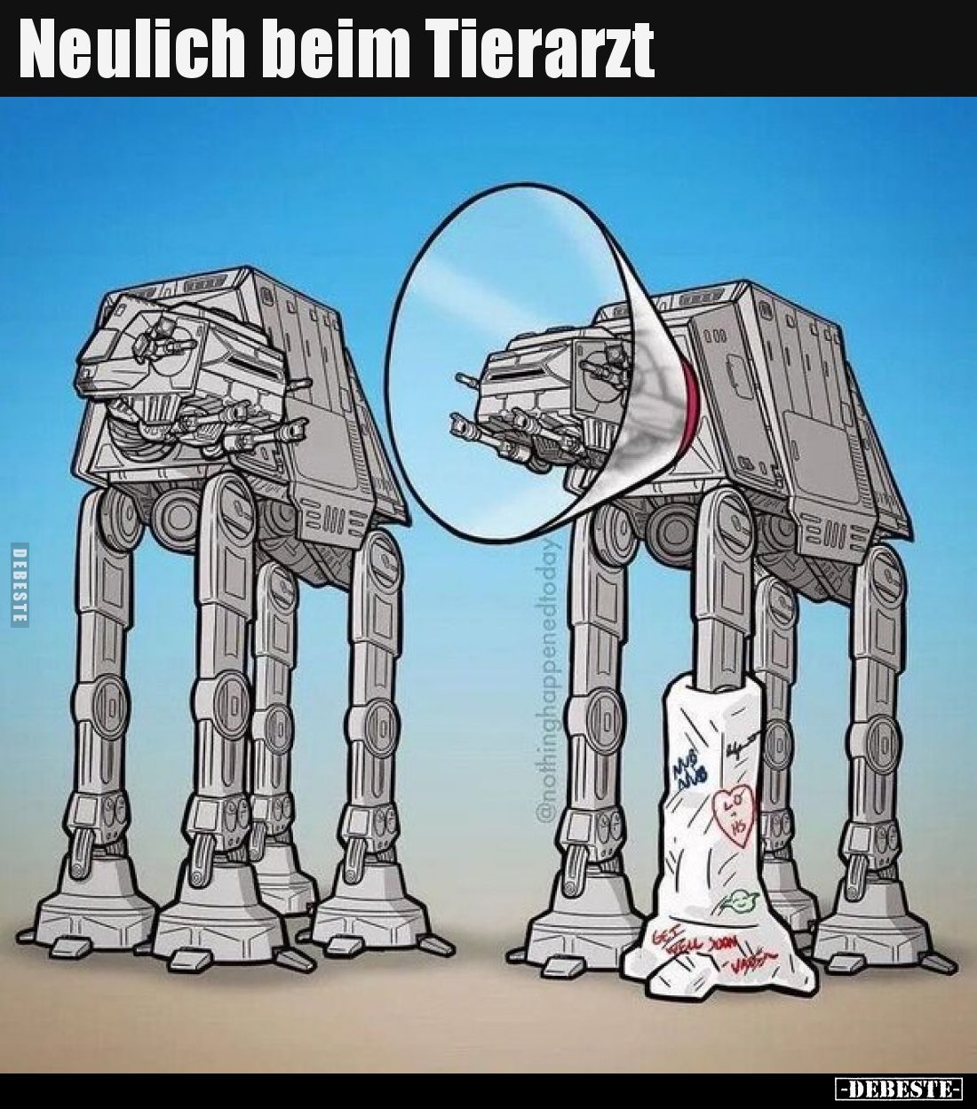 Neulich beim Tierarzt..
