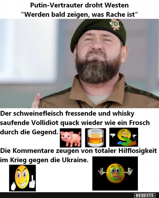 Putins räudiger Kreml-Köter kläfft wieder - Lustige Bilder | DEBESTE.de