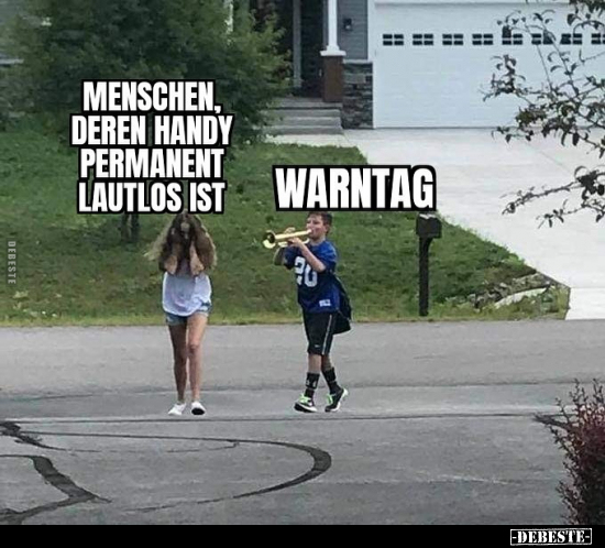 Menschen, deren Handy permanent lautlos ist.. - Lustige Bilder | DEBESTE.de