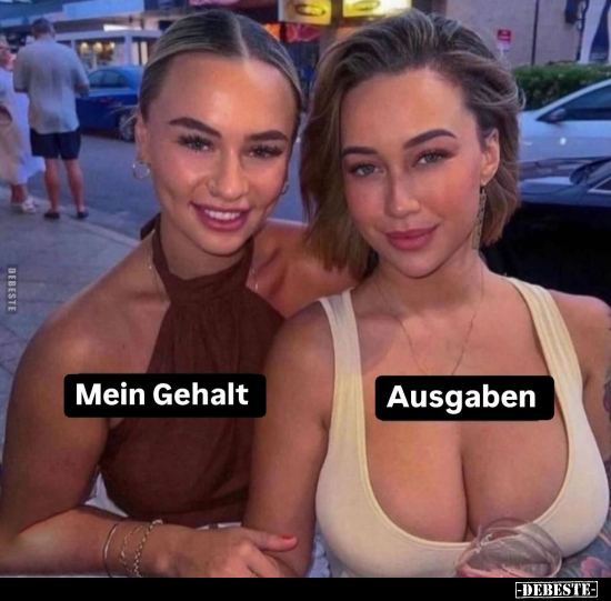 Mein Gehalt/ Ausgaben.. - Lustige Bilder | DEBESTE.de