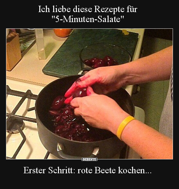Ich liebe diese Rezepte für "5-Minuten-Salate"... - Lustige Bilder | DEBESTE.de