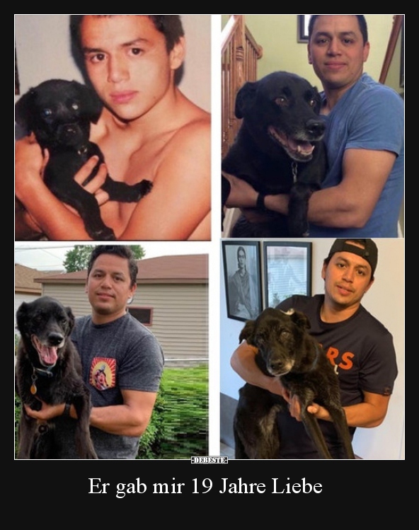 Er gab mir 19 Jahre Liebe..