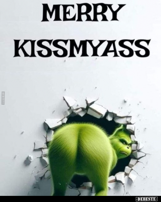 Merry Kiss-My-Ass... - Lustige Bilder | DEBESTE.de