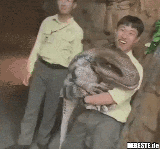 Darf man den mal streicheln?