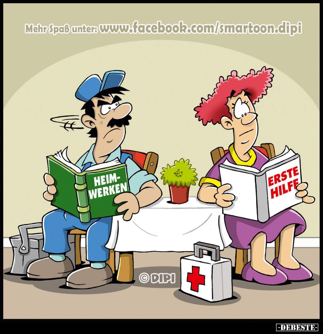 Heimwerken. -
Erste Hilfe.