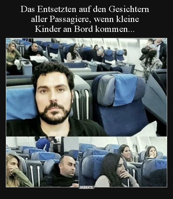 Das Entsetzten auf den Gesichtern aller Passagiere, wenn.. - Lustige Bilder | DEBESTE.de