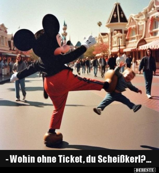 - Wohin ohne Ticket, du Schei*ßkerl?... - Lustige Bilder | DEBESTE.de