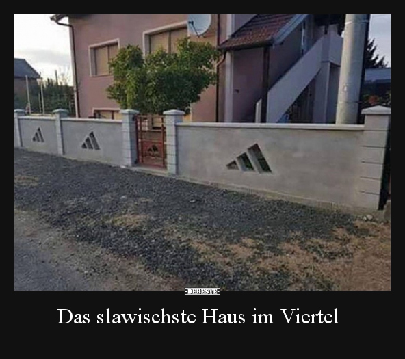 Das slawischste Haus im Viertel..