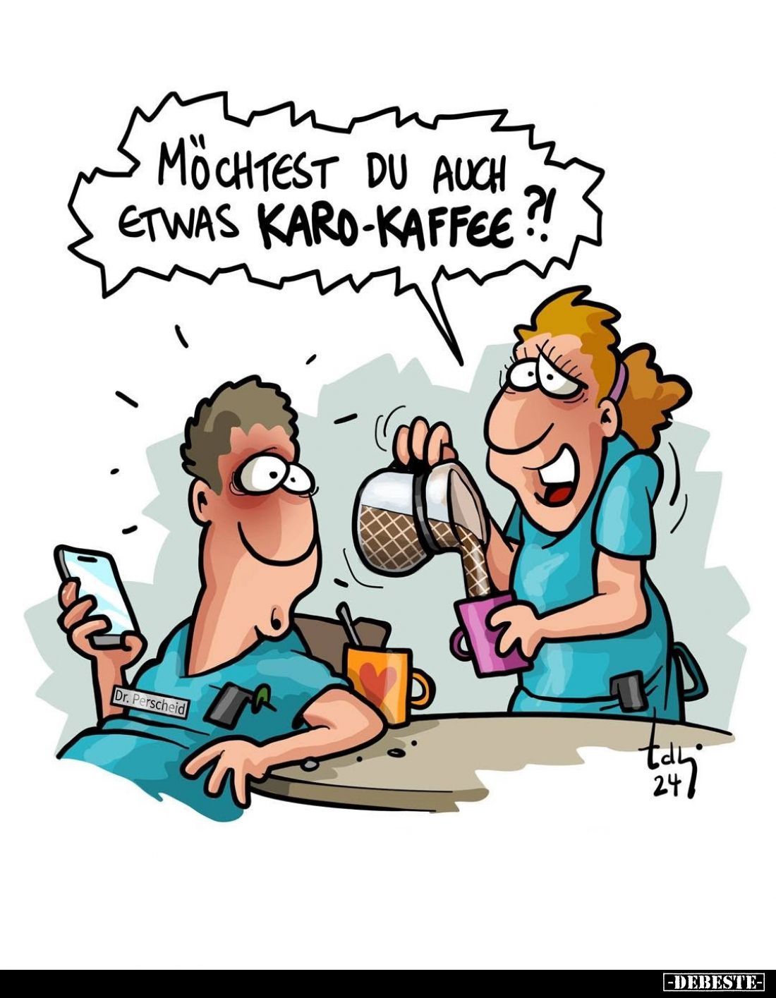 Möchtest du auch etwas Karo-Kaffee?!.. - Lustige Bilder | DEBESTE.de