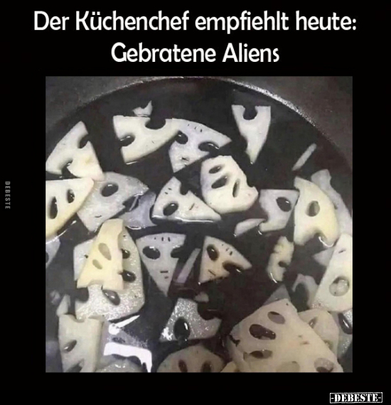 Der Küchenchef empfiehlt heute.. - Lustige Bilder | DEBESTE.de