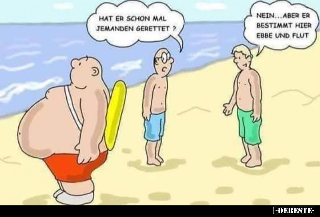 Hat er schon mal jemanden gerettet?.. - Lustige Bilder | DEBESTE.de