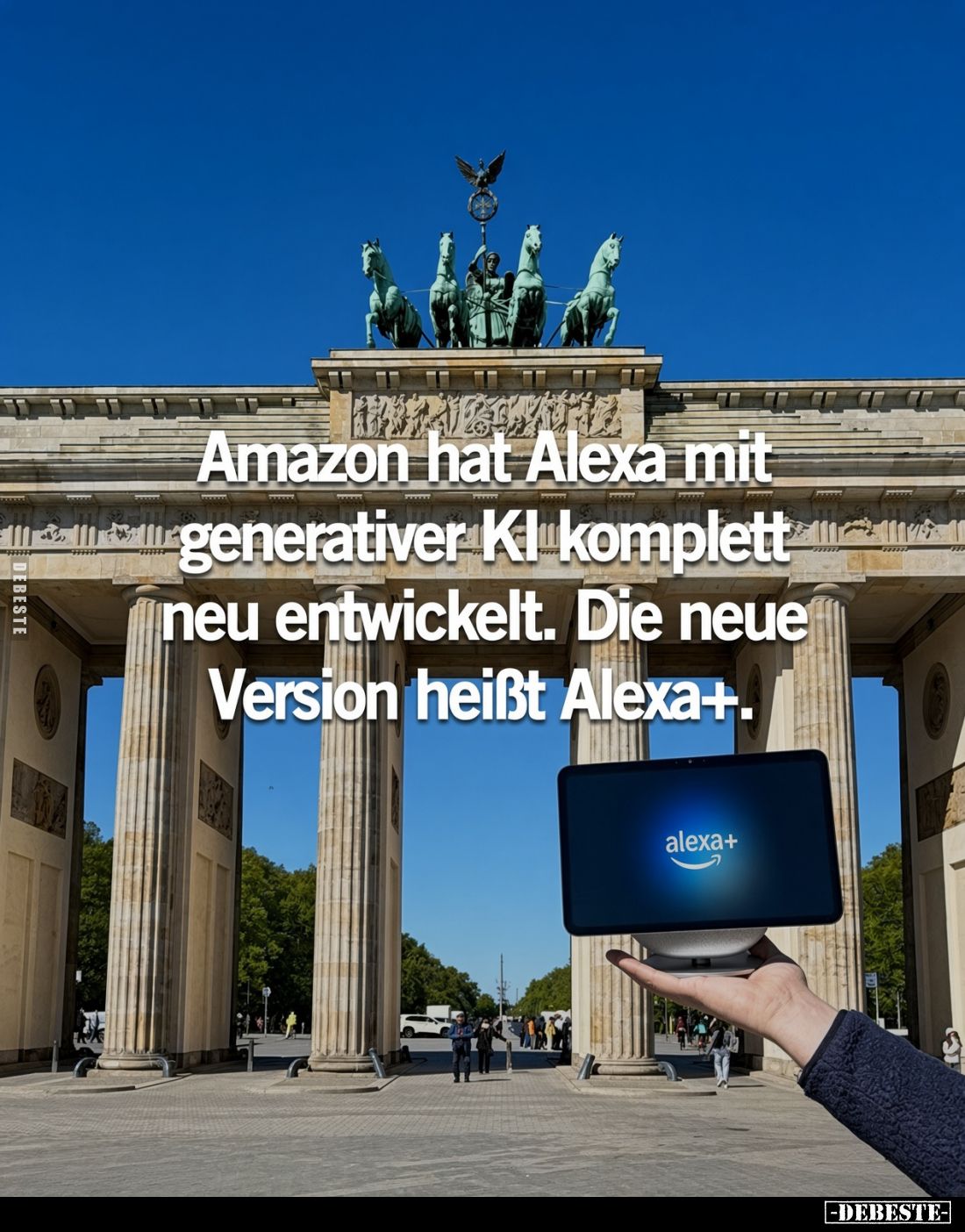 Amazon hat Alexa mit generativer KI komplett neu entwickelt. Die neue Version heißt Alexa+.