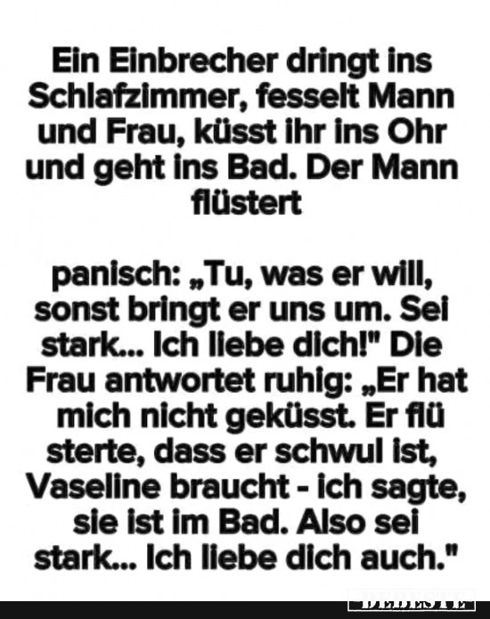 Einbrecher im Schlafzimmer - Lustige Bilder | DEBESTE.de