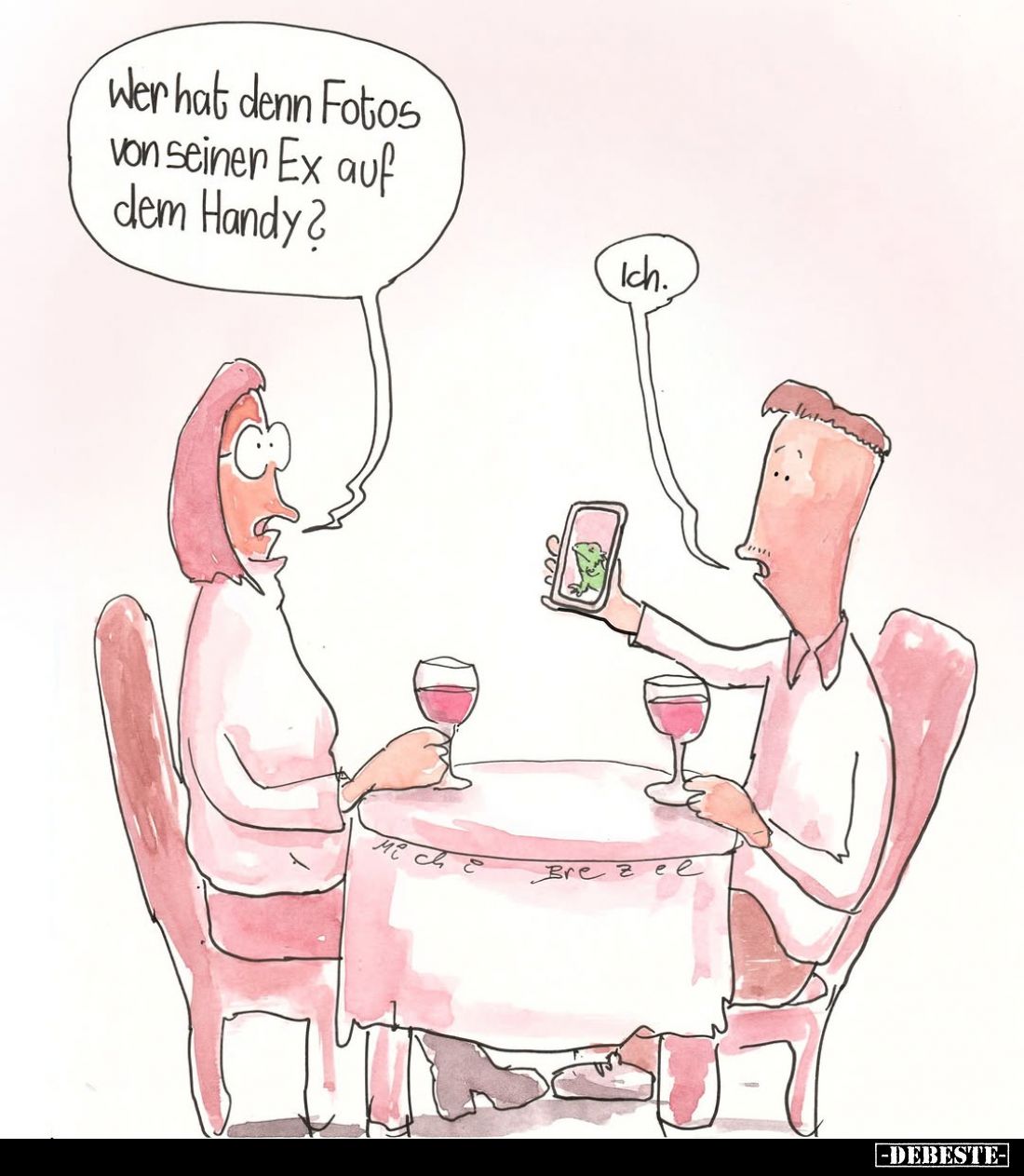 Wer hat denn Fotos von seiner Ex auf dem Handy?... - Lustige Bilder | DEBESTE.de