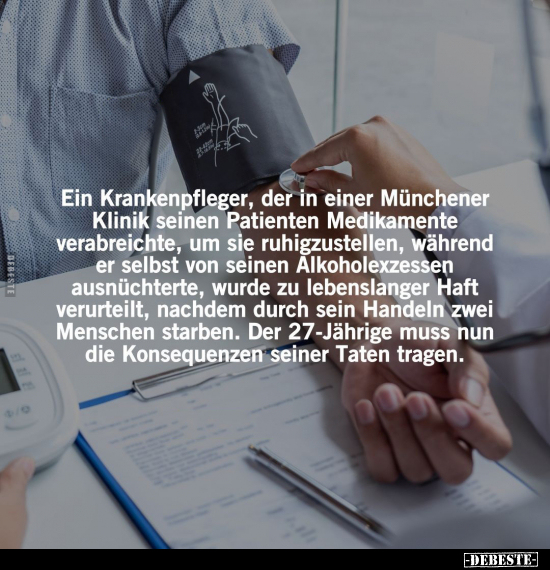 Krankenpfleger, Klinik, Patienten, Medikamente