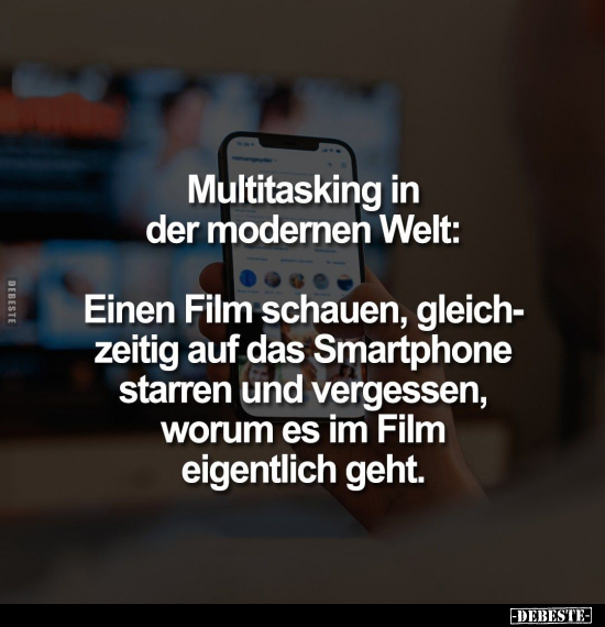 Multitasking in der modernen Welt:.. - Lustige Bilder | DEBESTE.de