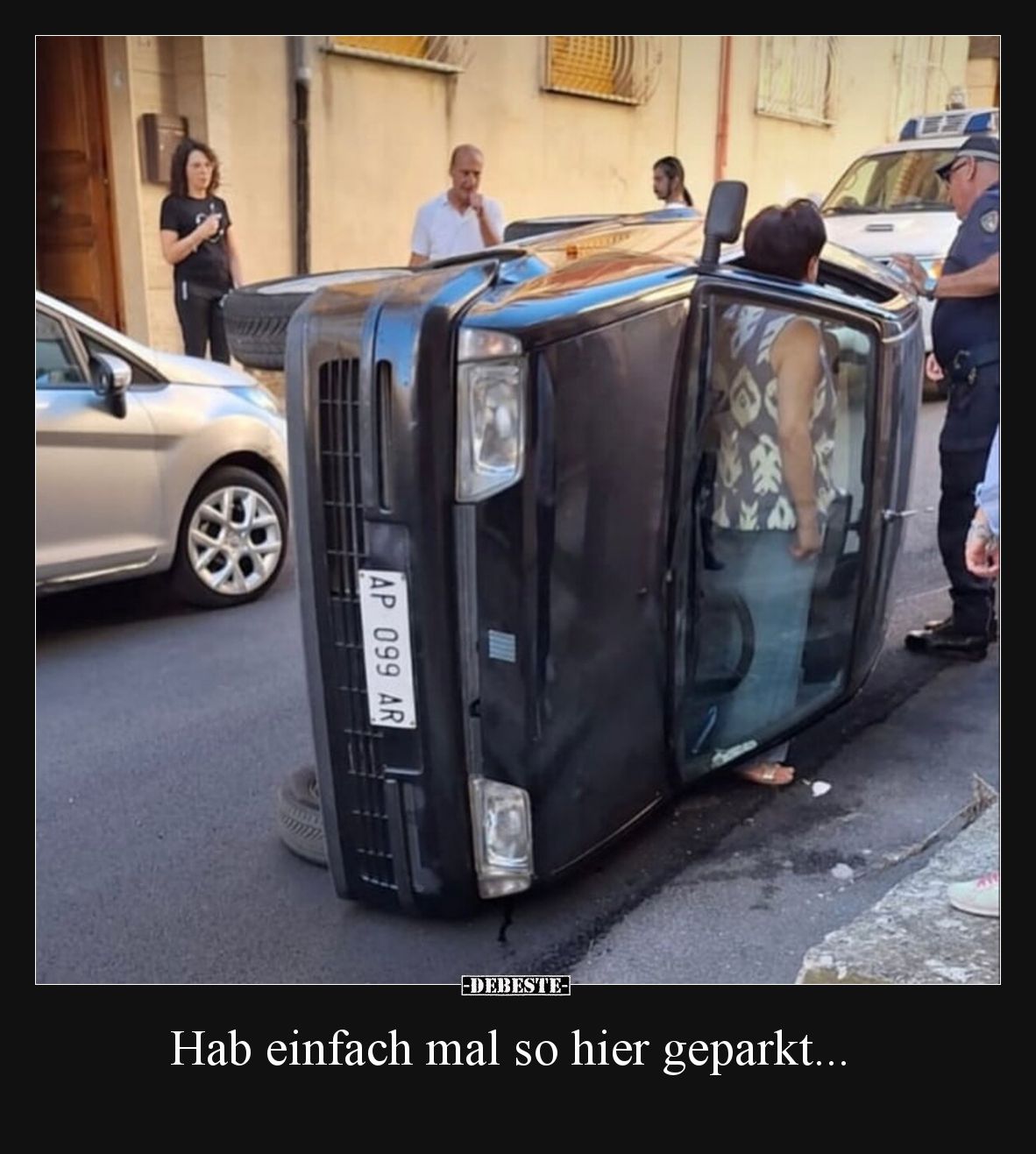 Hab einfach mal so hier geparkt... - Lustige Bilder | DEBESTE.de