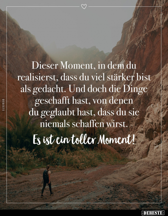 Dieser Moment, in dem du realisierst, dass du viel stärker.. - Lustige Bilder | DEBESTE.de