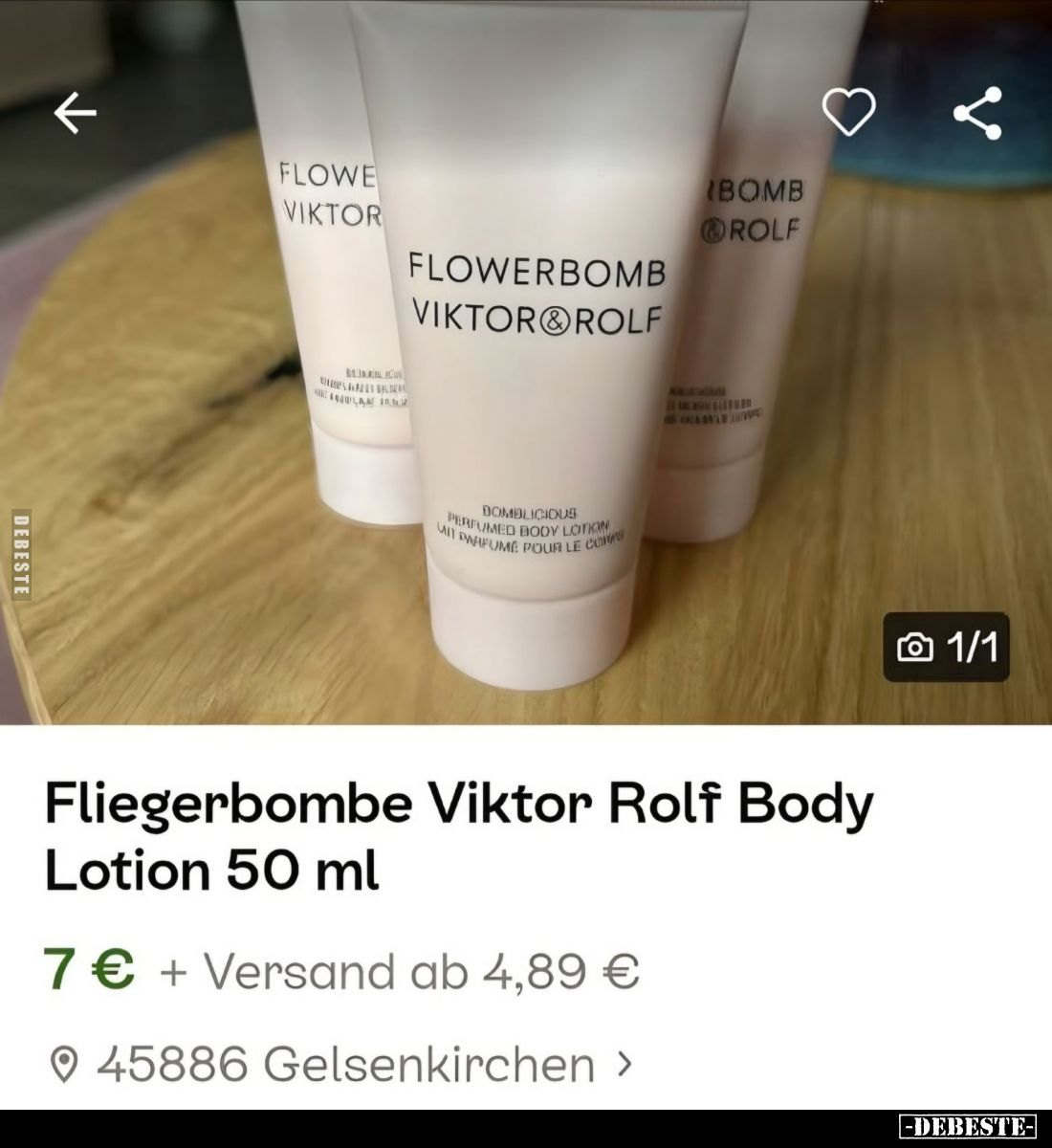 Fliegerbombe Viktor Rolf Body Lotion 50 ml