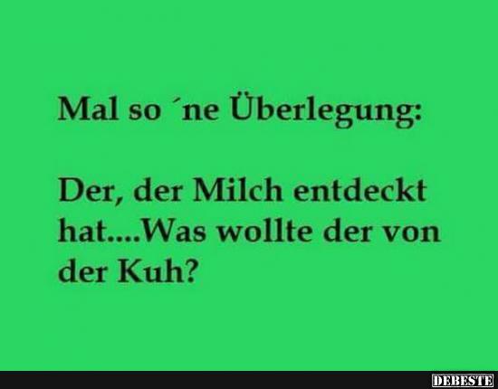 Mal so ne Überlegung..