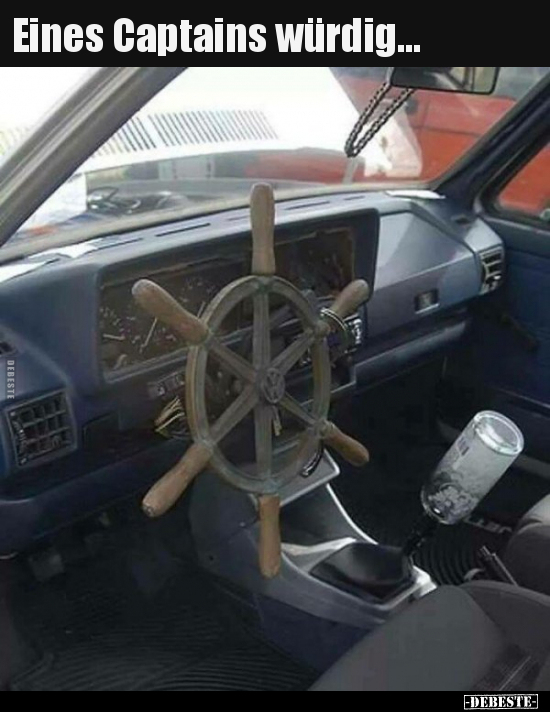 Eines Captains würdig...