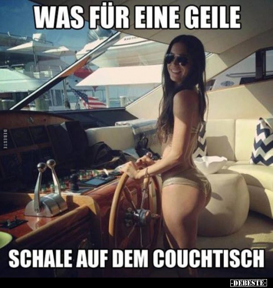 Was für eine geile Schale auf dem Couchtisch.. - Lustige Bilder | DEBESTE.de