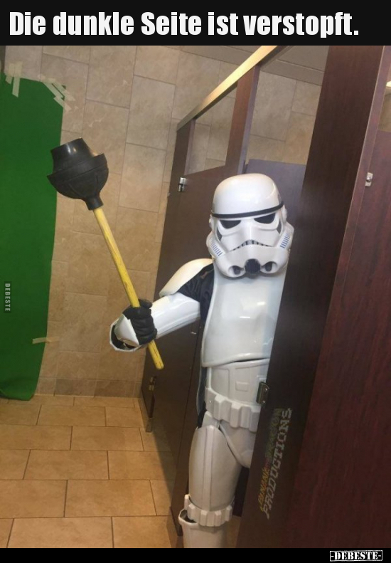 Die dunkle Seite ist verstopft...
