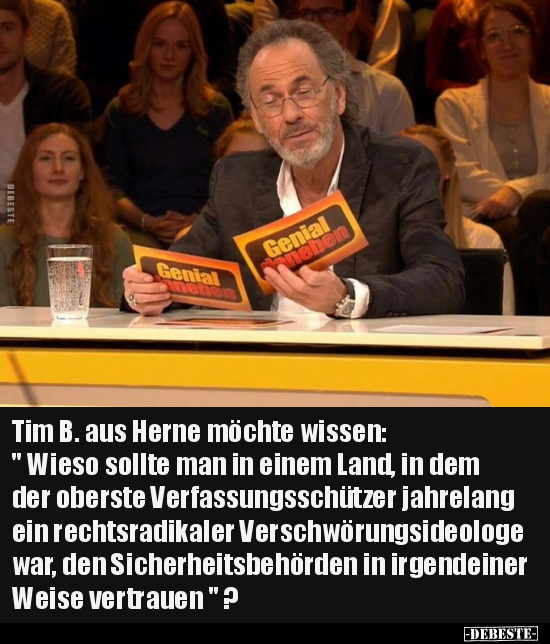Tim B. aus Herne möchte wissen "Wieso sollte man in einem.." - Lustige Bilder | DEBESTE.de