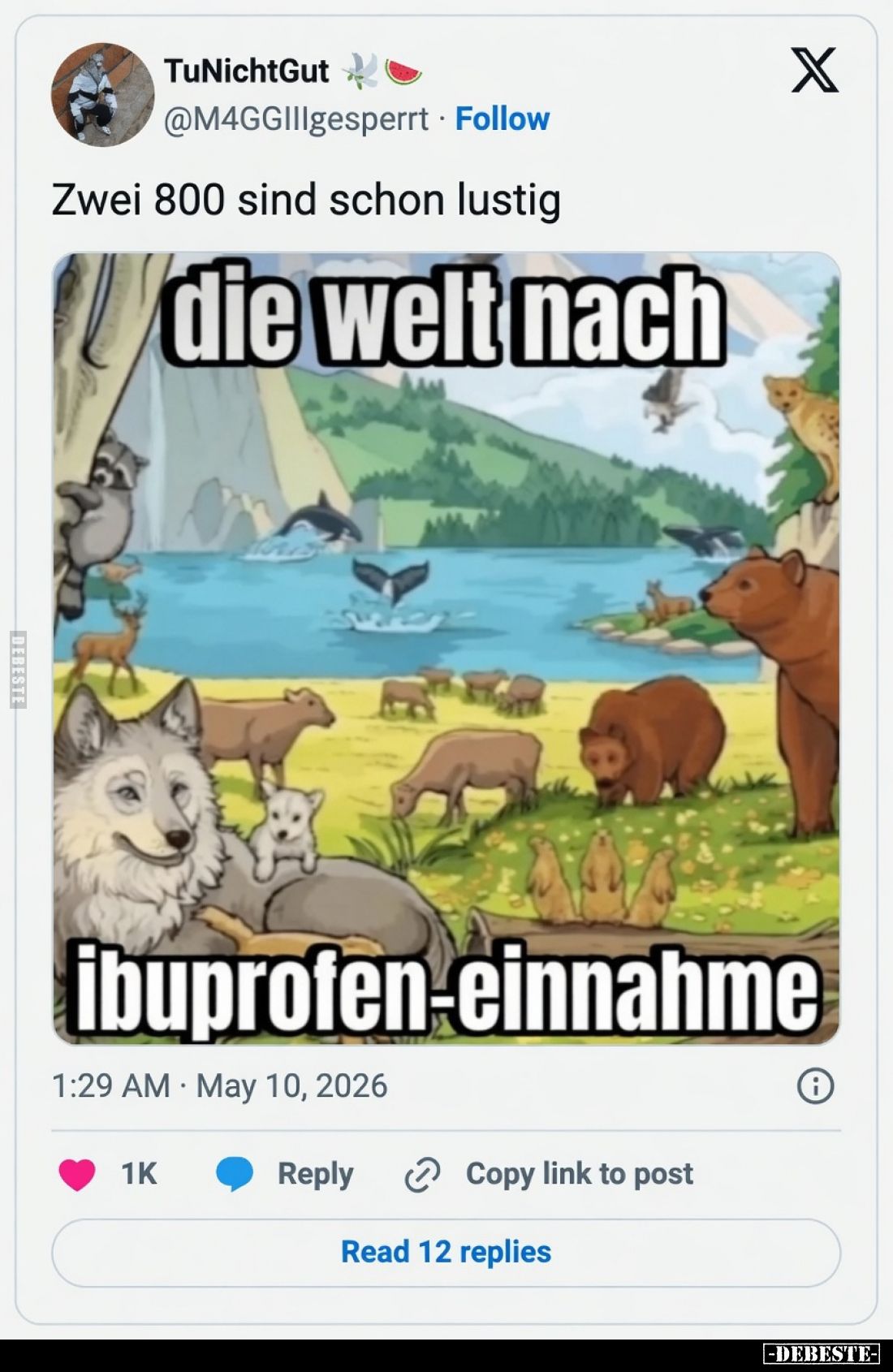 Zwei 800 sind schon lustig