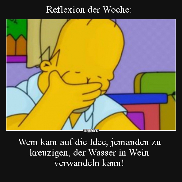 Reflexion der Woche.. - Lustige Bilder | DEBESTE.de