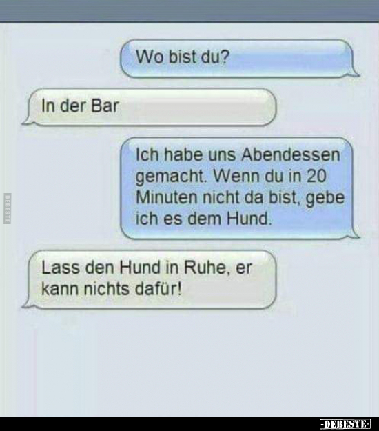 Wo bist du? - In der Bar.. - Lustige Bilder | DEBESTE.de