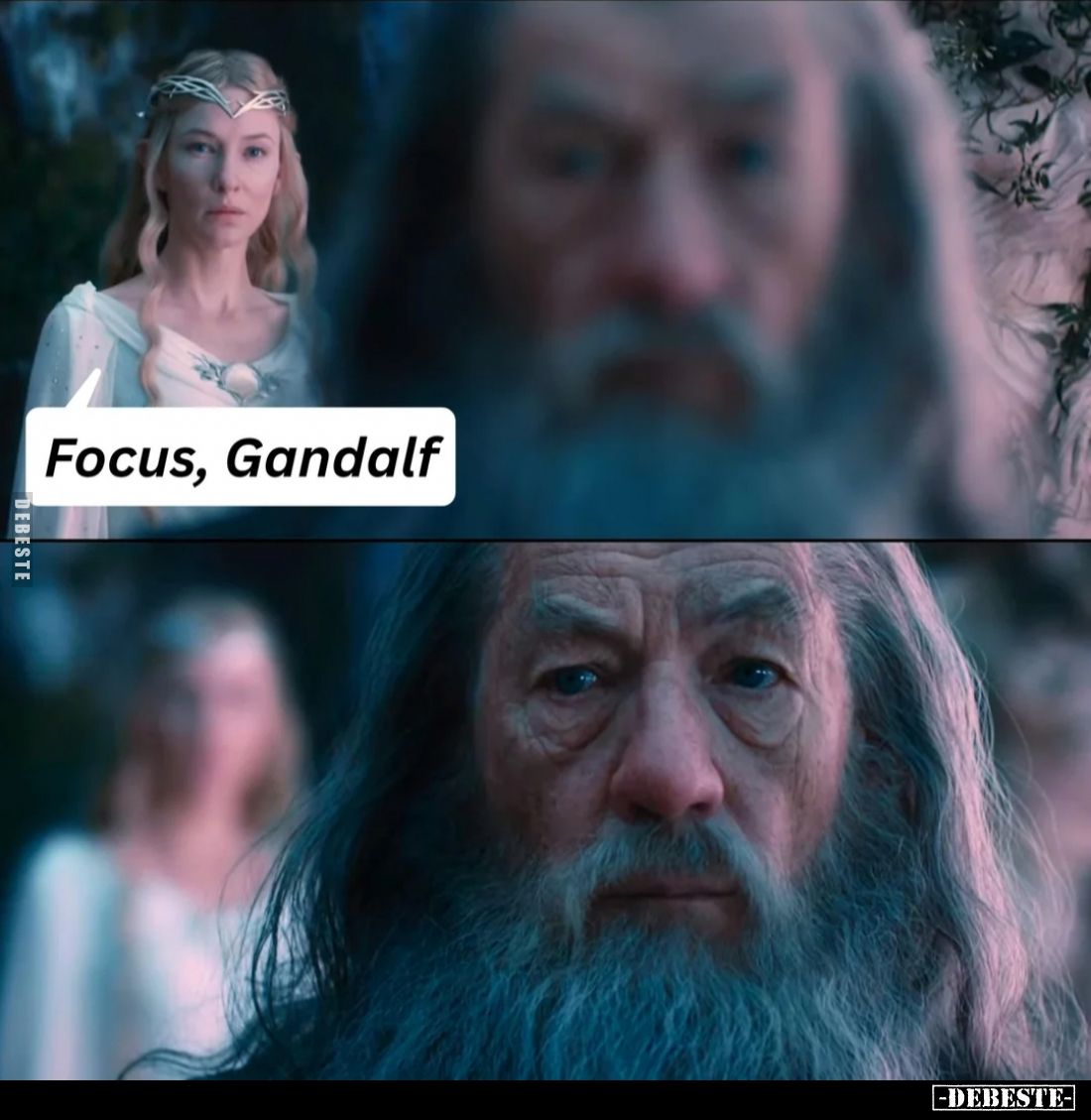 Focus, Gandalf!