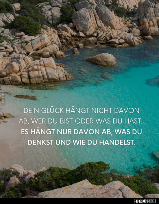 Dein Glück hängt nicht davon ab.. - Lustige Bilder | DEBESTE.de