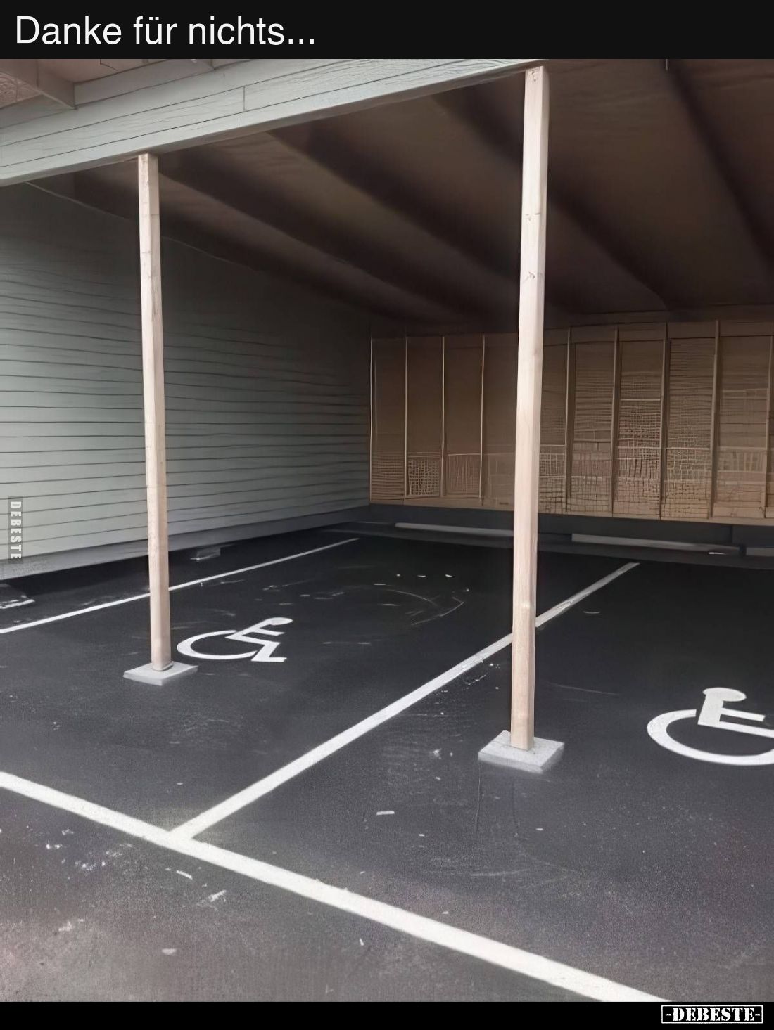 Danke für nichts...