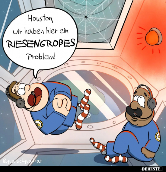 Houston, wir haben hier ein riesengroßes Problem!.. - Lustige Bilder | DEBESTE.de