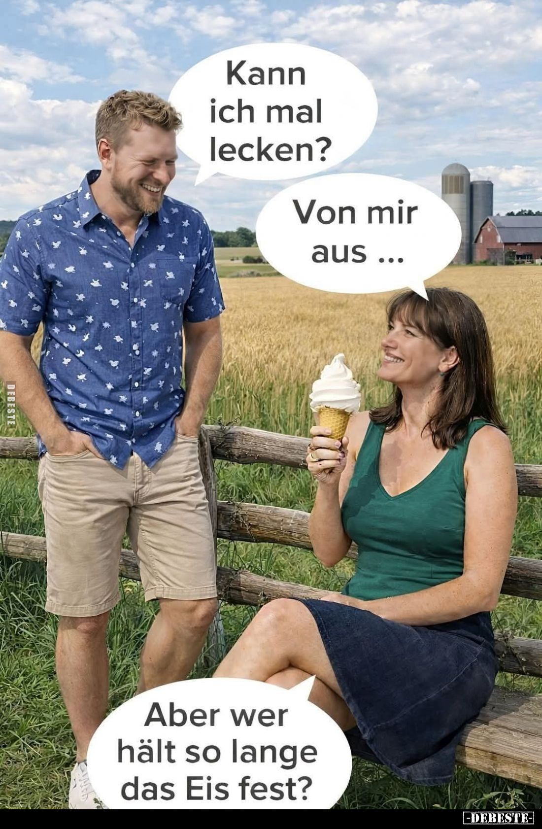 Kann ich mal lecken?... - Lustige Bilder | DEBESTE.de