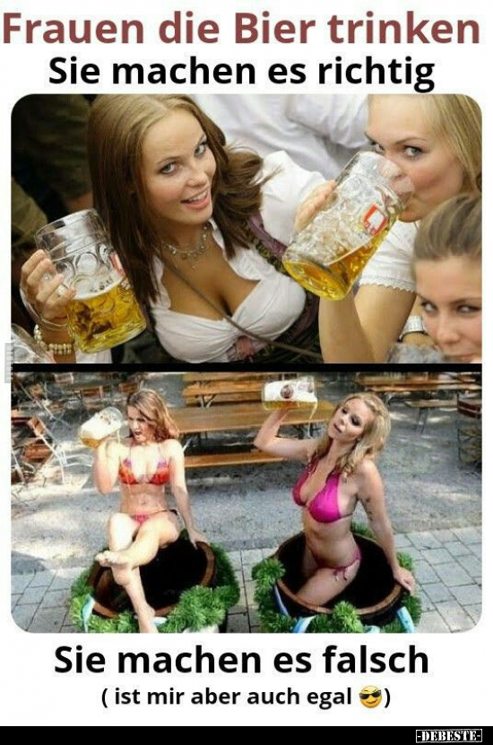 Frauen die Bier trinken.. - Lustige Bilder | DEBESTE.de