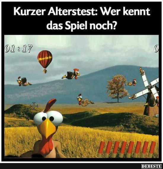 Kurzer Alterstest: Wer kennt das Spiel noch?