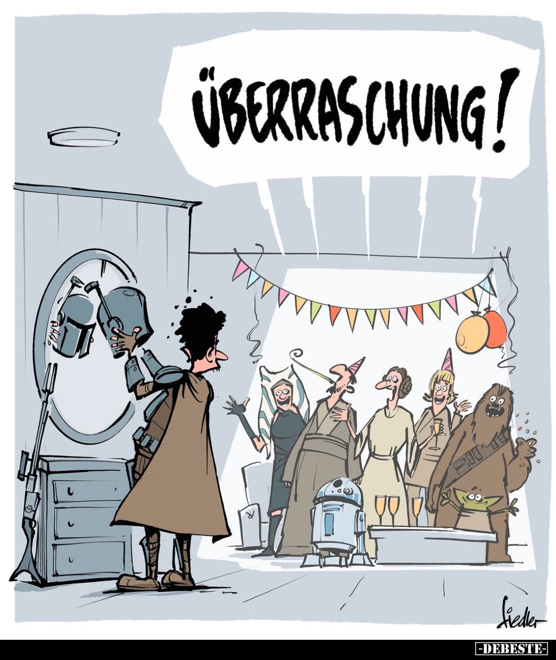 Überraschung!