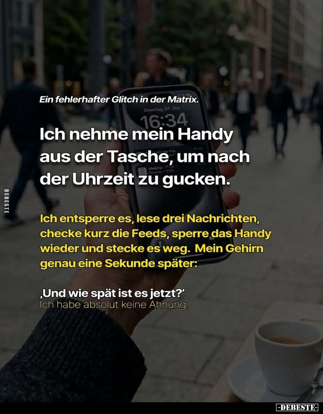 Ein fehlerhafter Glitch in der Matrix.... - Lustige Bilder | DEBESTE.de